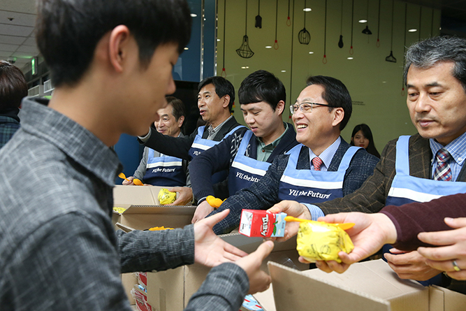 “A+ 간식 먹고, 시험 대박나세요!”